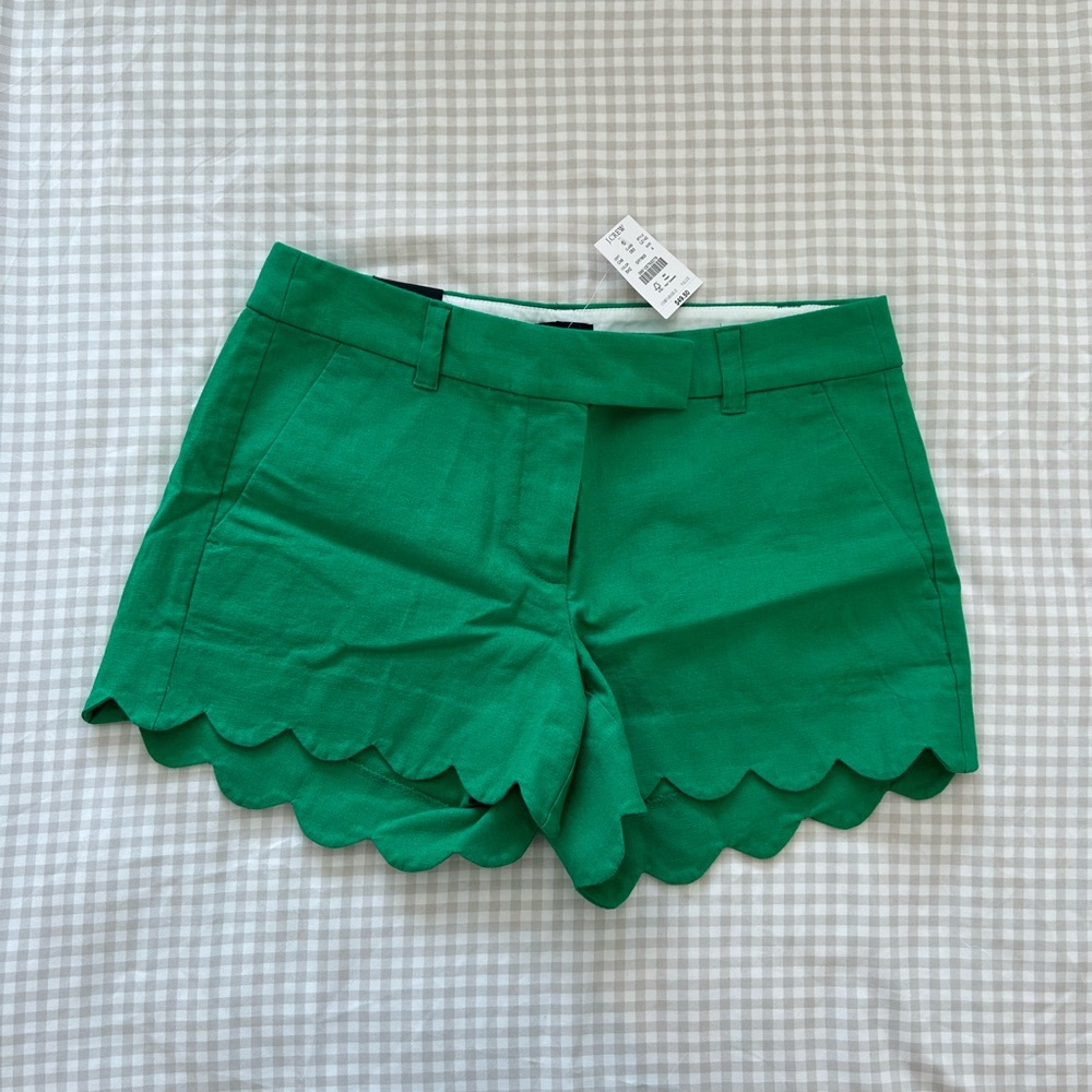 J.Crew Women’s Scalloped Shorts NEW!